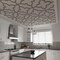 Ekena Millwork 33W x 33H x 14T Small Laird Decorative Fretwork Wood Ceiling Panels, Walnut CELW33X33X0250LRDWA - alternate 10